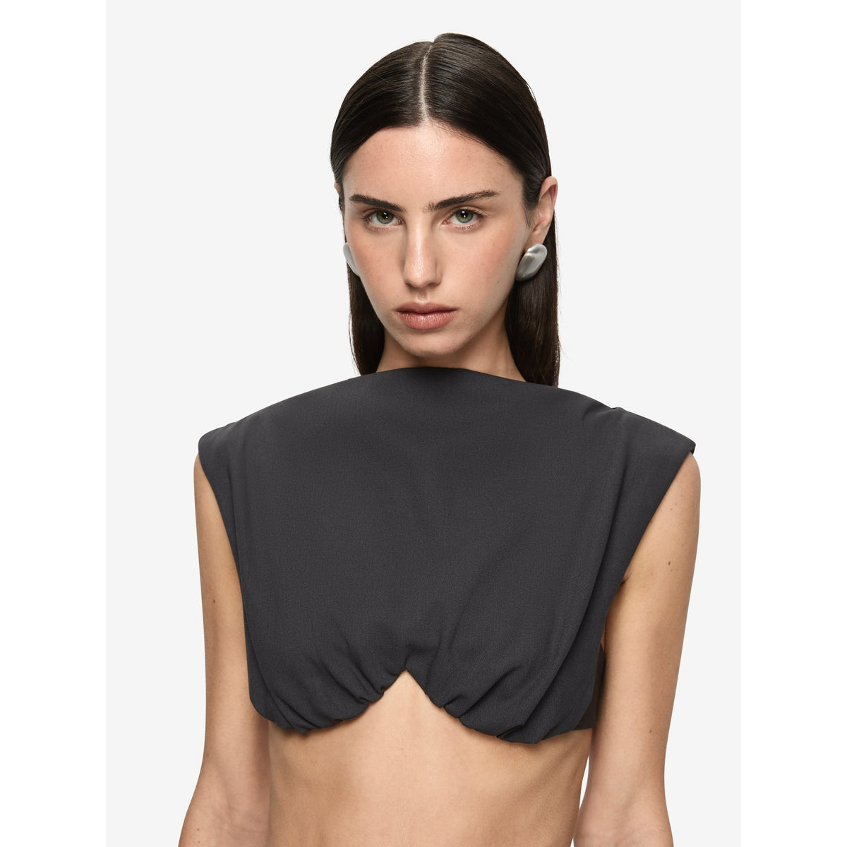 Bec And Bridge Womens Otis Top - Charcoal
