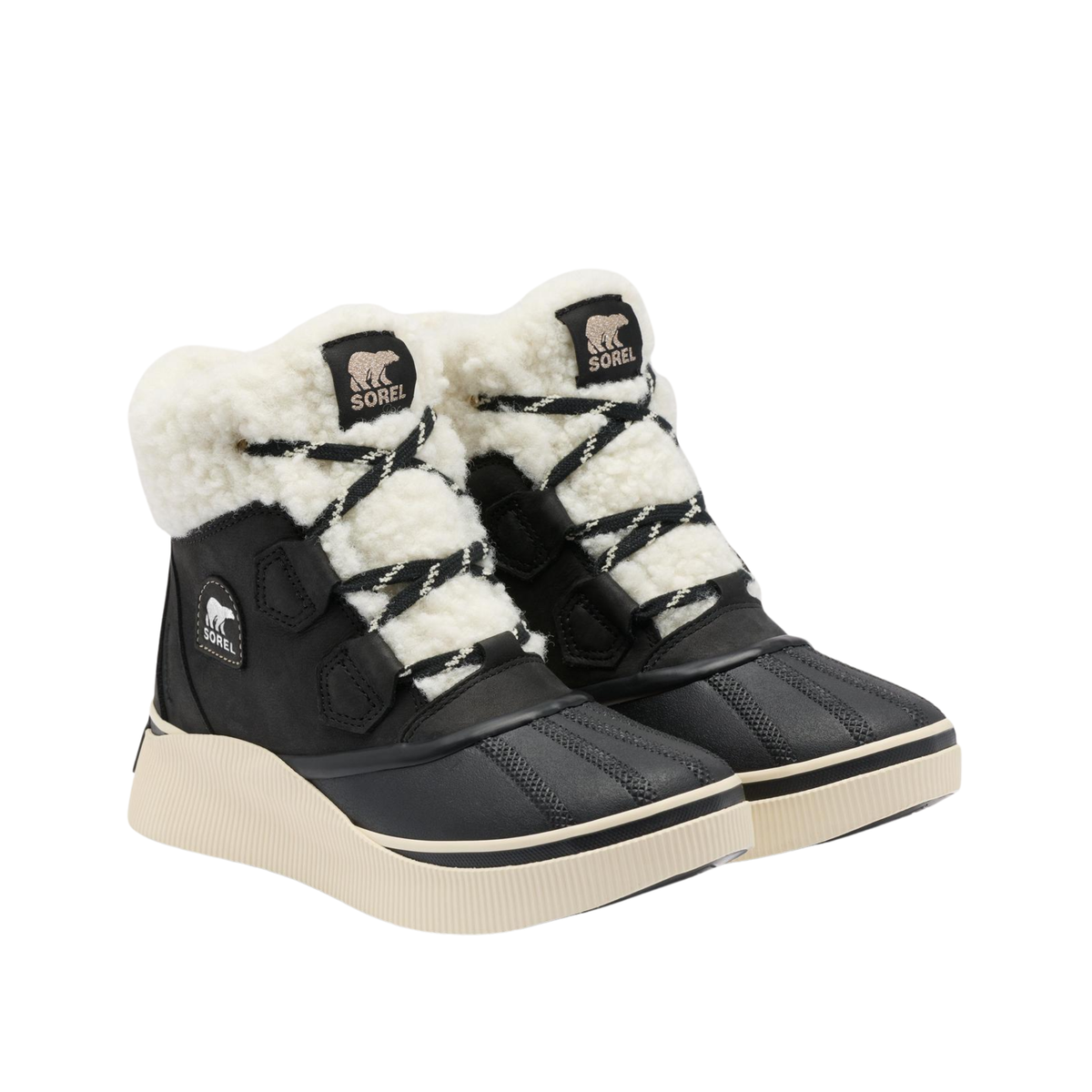 Sorel Womens Out N About IV Chillz WP-Black , Sea Sault
