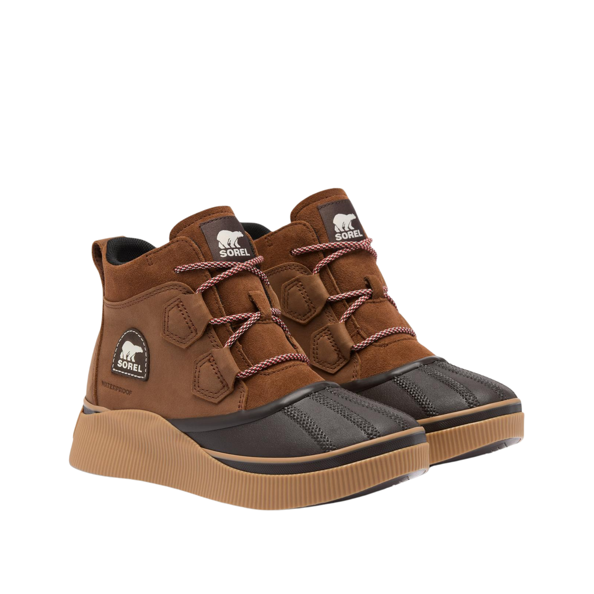 Sorel Womens Out N About IV Classic WP-Dark Auburn, Blackened Brown