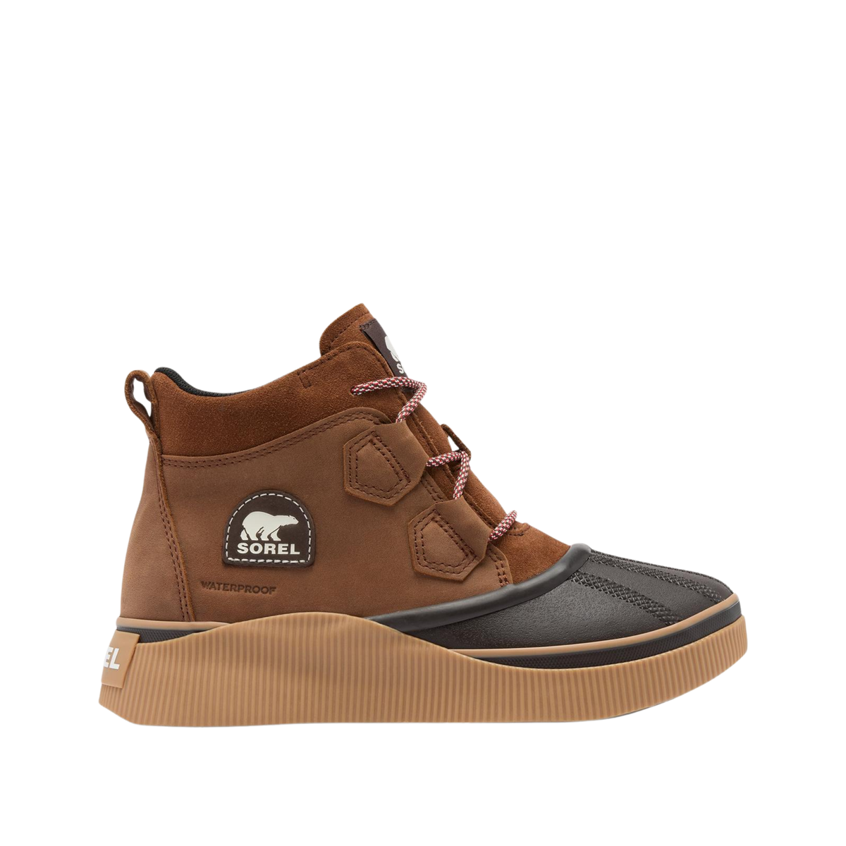 Sorel Womens Out N About IV Classic WP-Dark Auburn, Blackened Brown