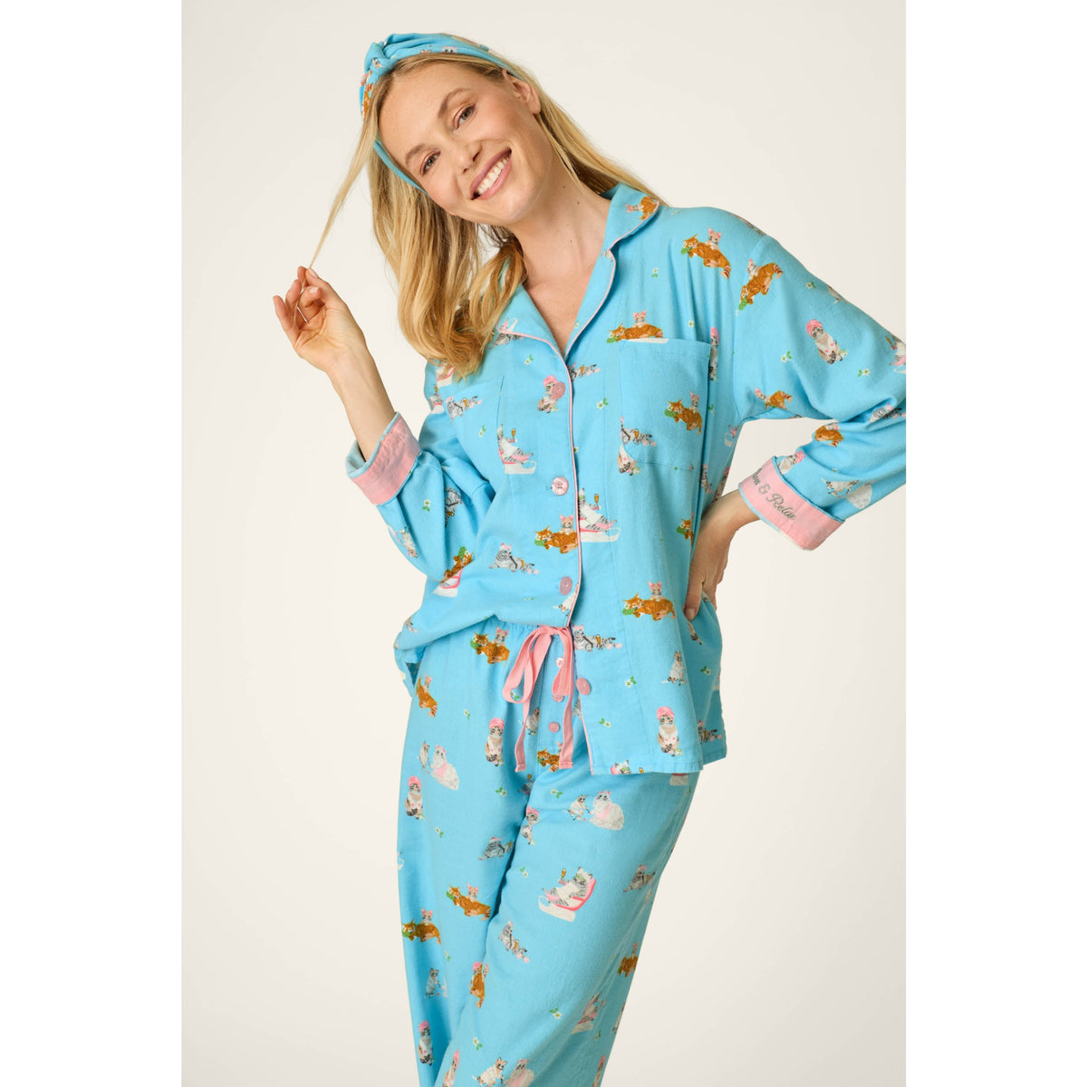 Pj Salvage Womens PJ Set Flannels F26
