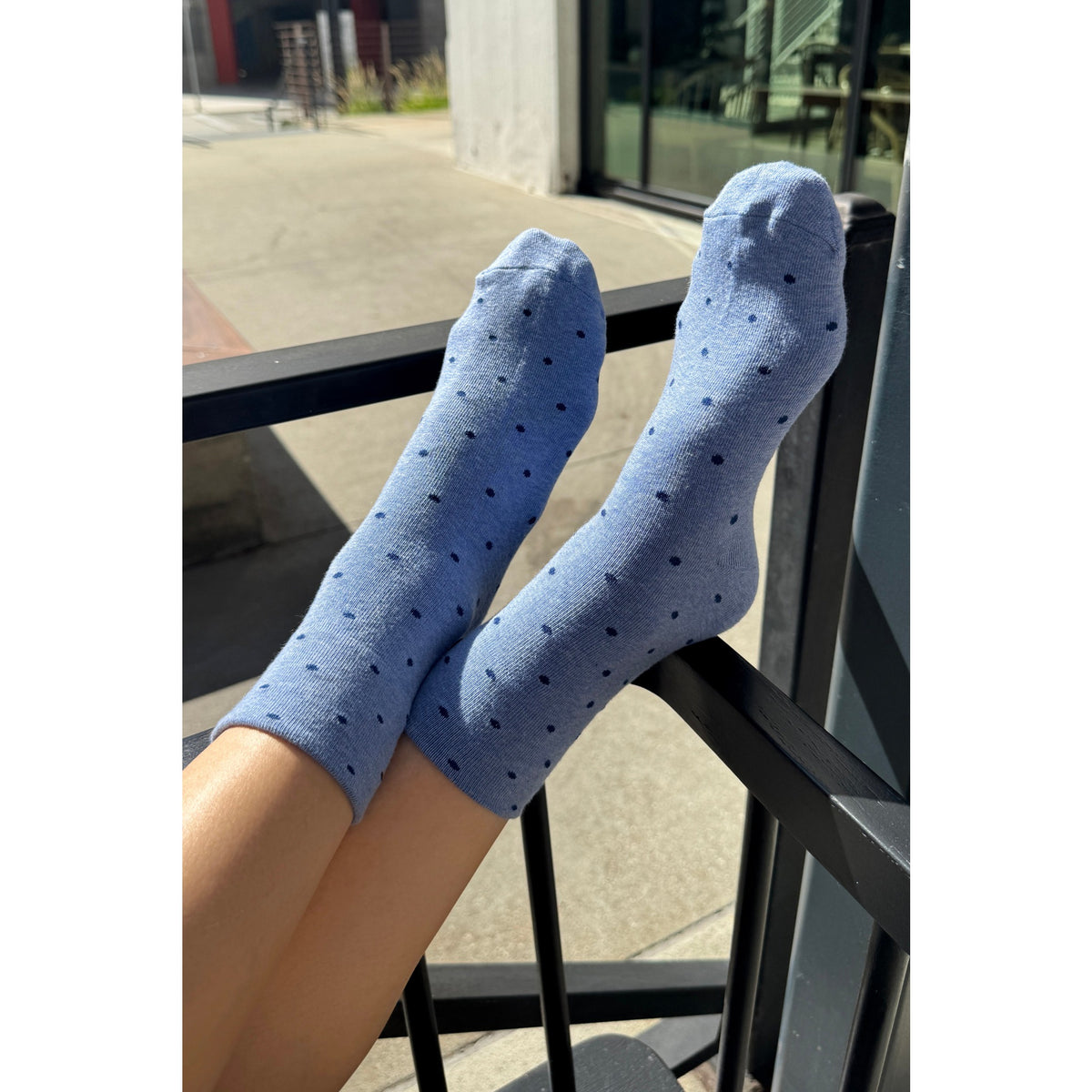Le Bon Shoppe Womens Patterened Sneaker Socks