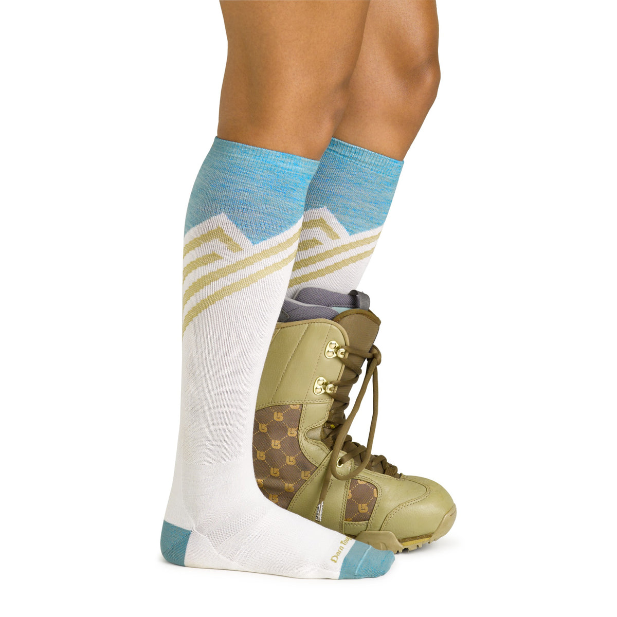 Darn Tough Vermont Womens Peaks RFL OTC Ultra-Lightweight