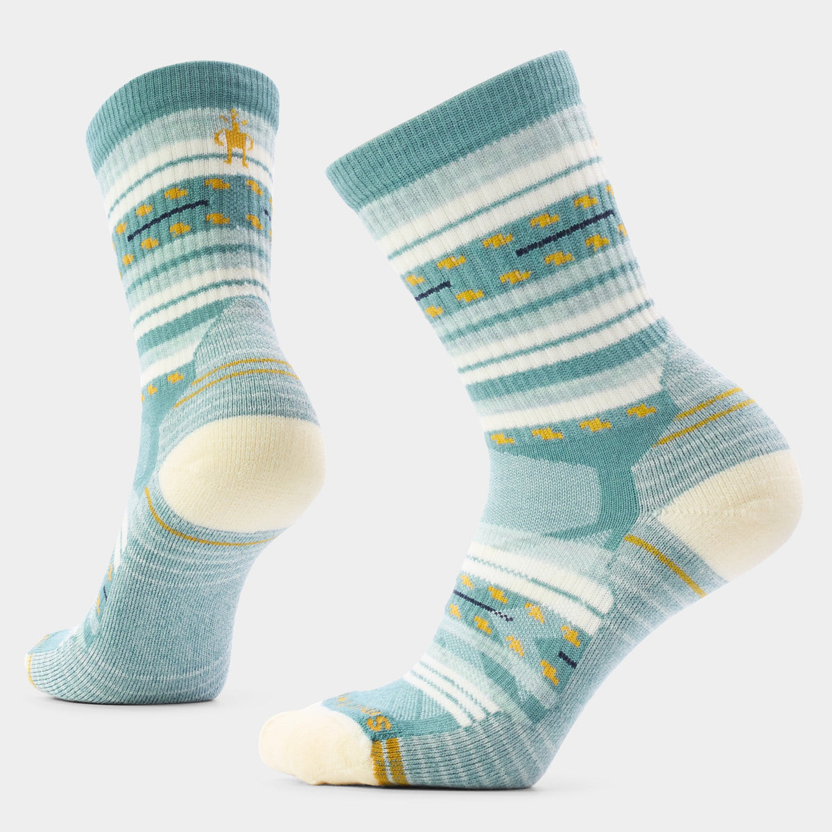 Smartwool Womens Performance Hike Light Cushion Margarita Crew - Dusty Teal