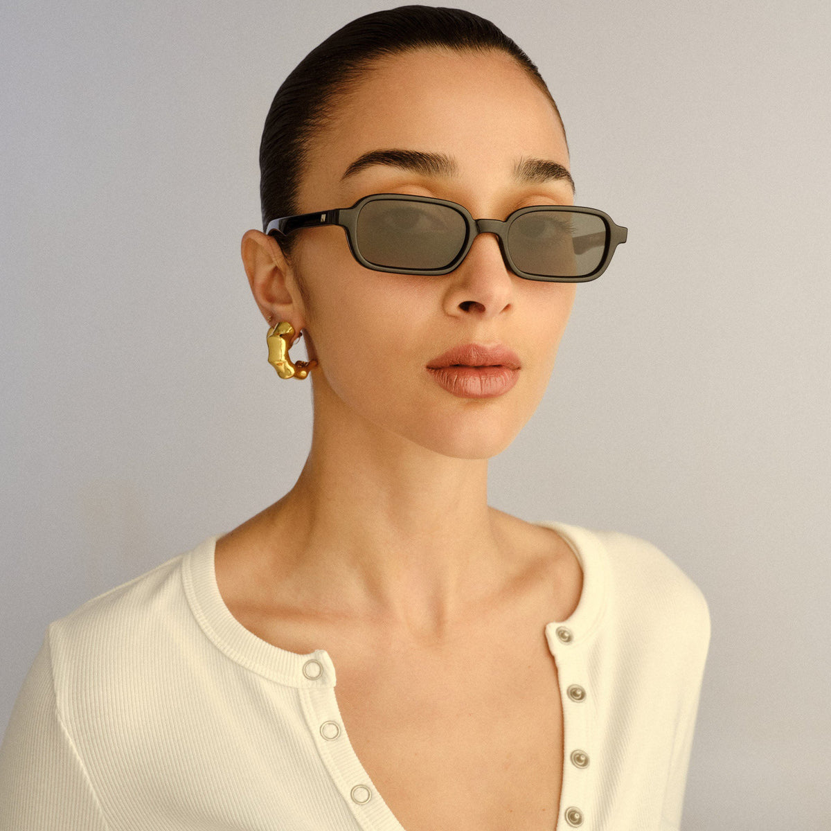 Le Specs Womens Pilferer Sunglasses - Black