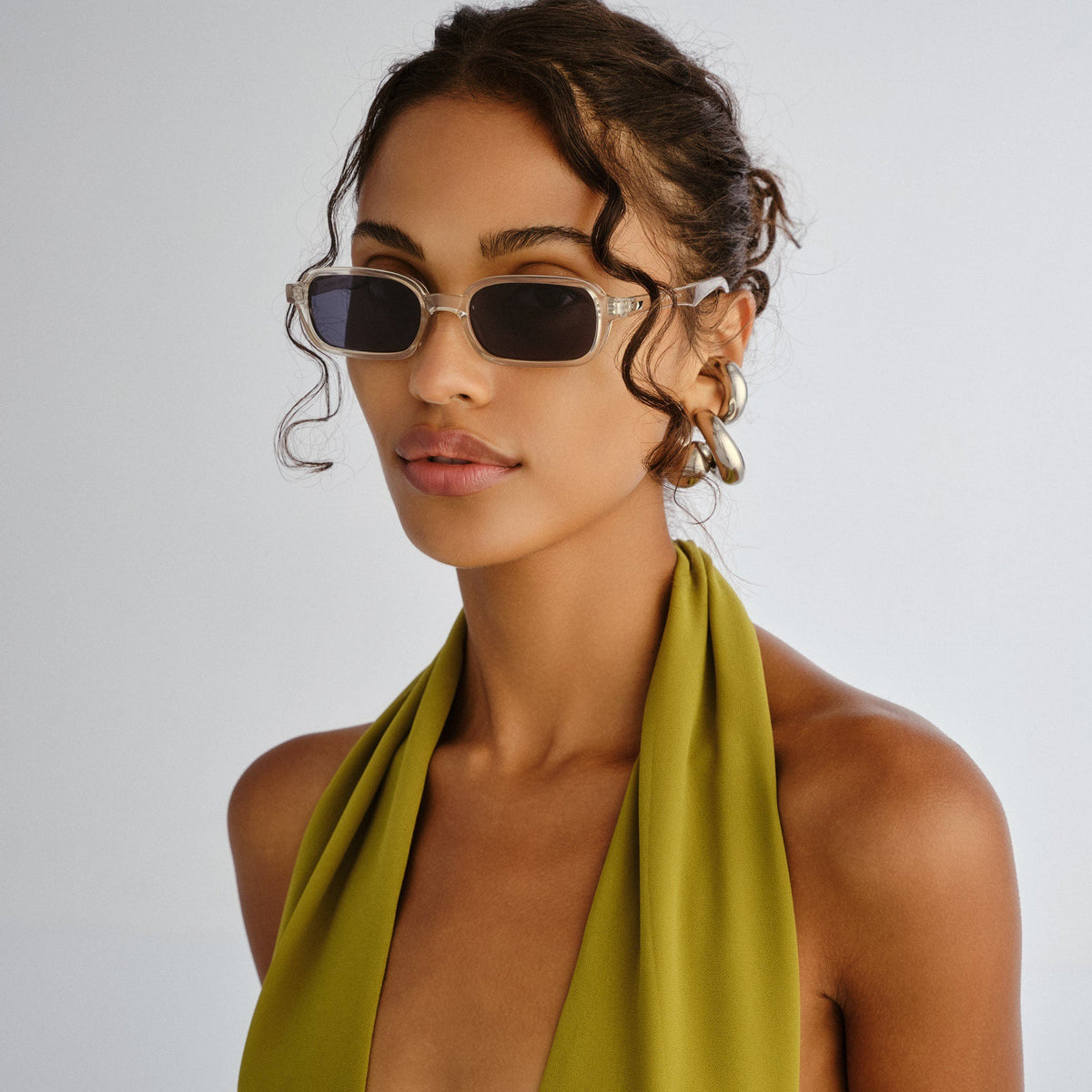 Le Specs Womens Pilferer Sunglasses - Pewter