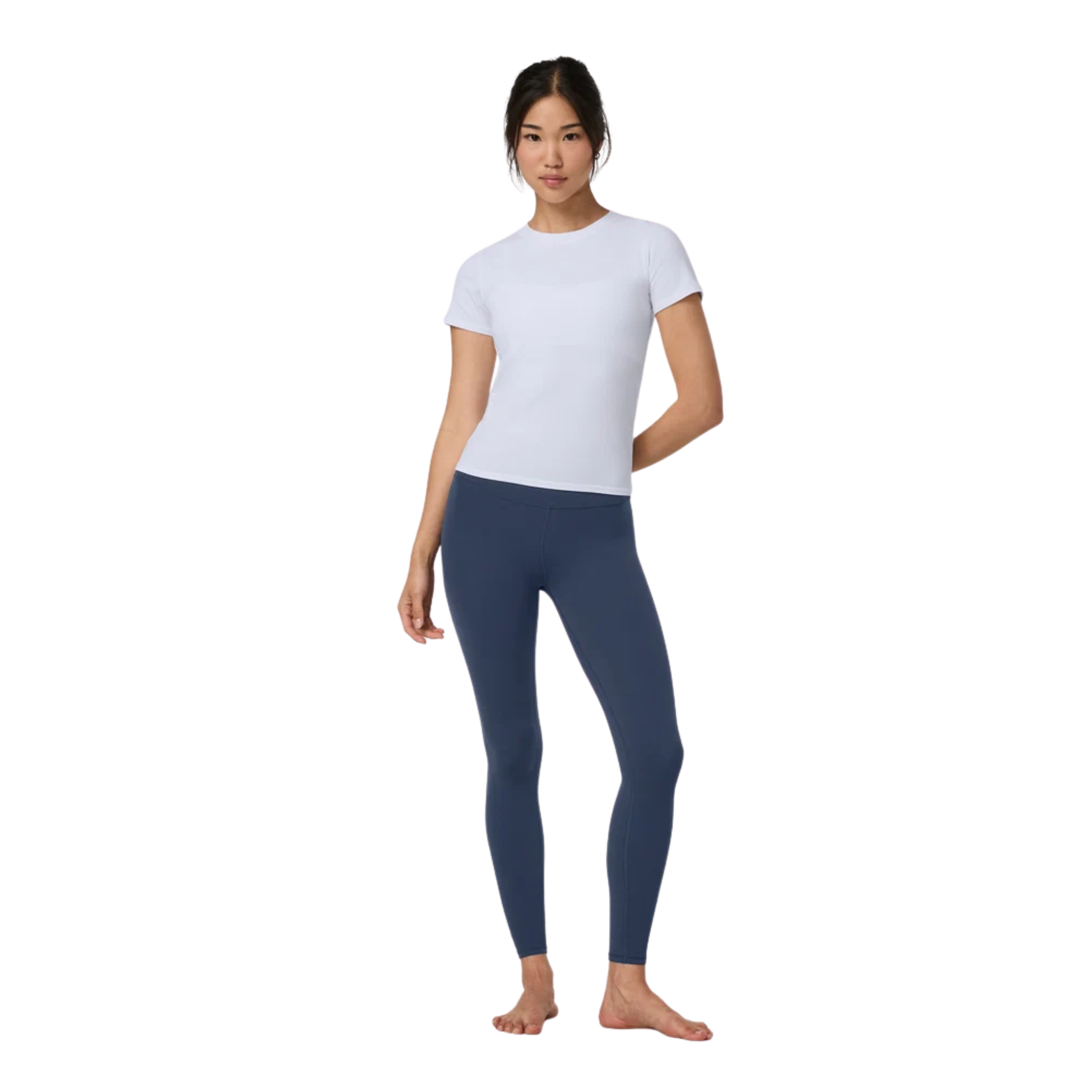 Vuori Womens Pose Fitted Tee-White