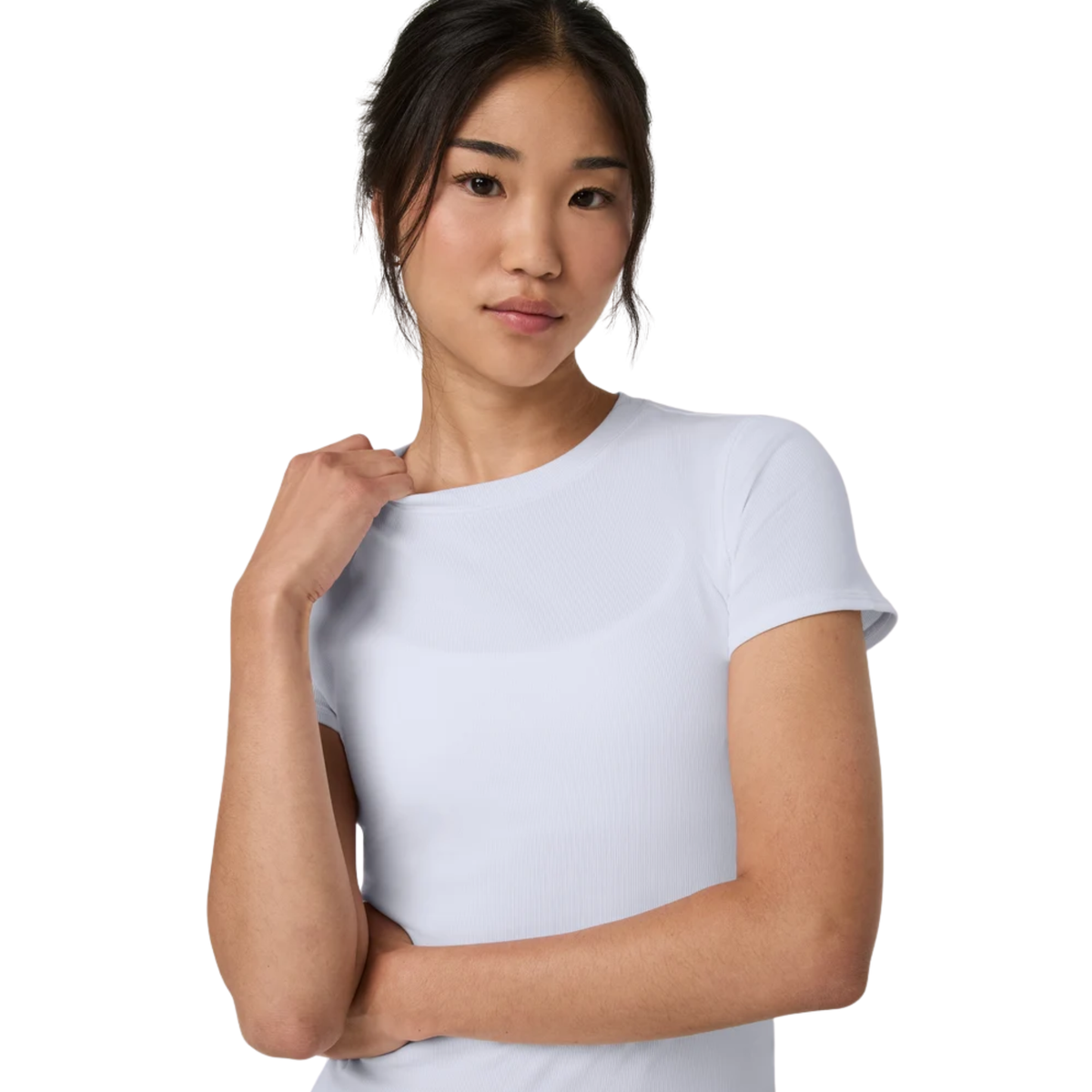 Vuori Womens Pose Fitted Tee-White