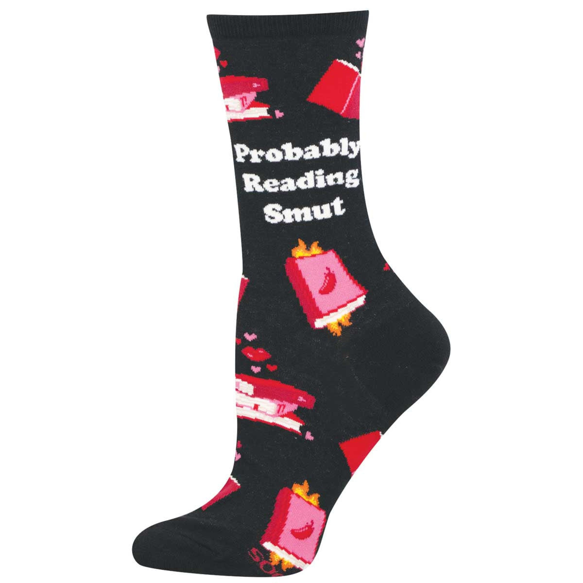 Socksmith Womens Probably Reading Smut Sock