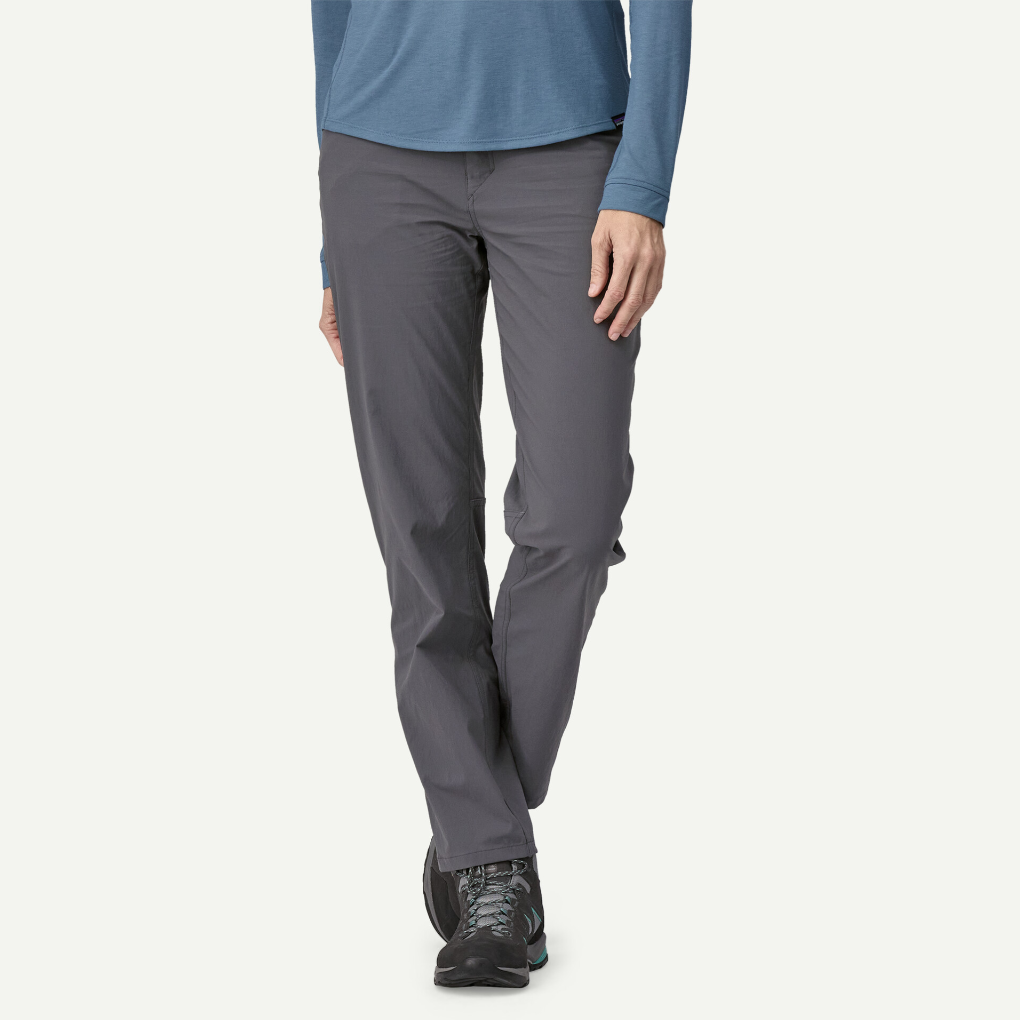 Patagonia Womens Quandary Pants - Reg S24- Forge Gray