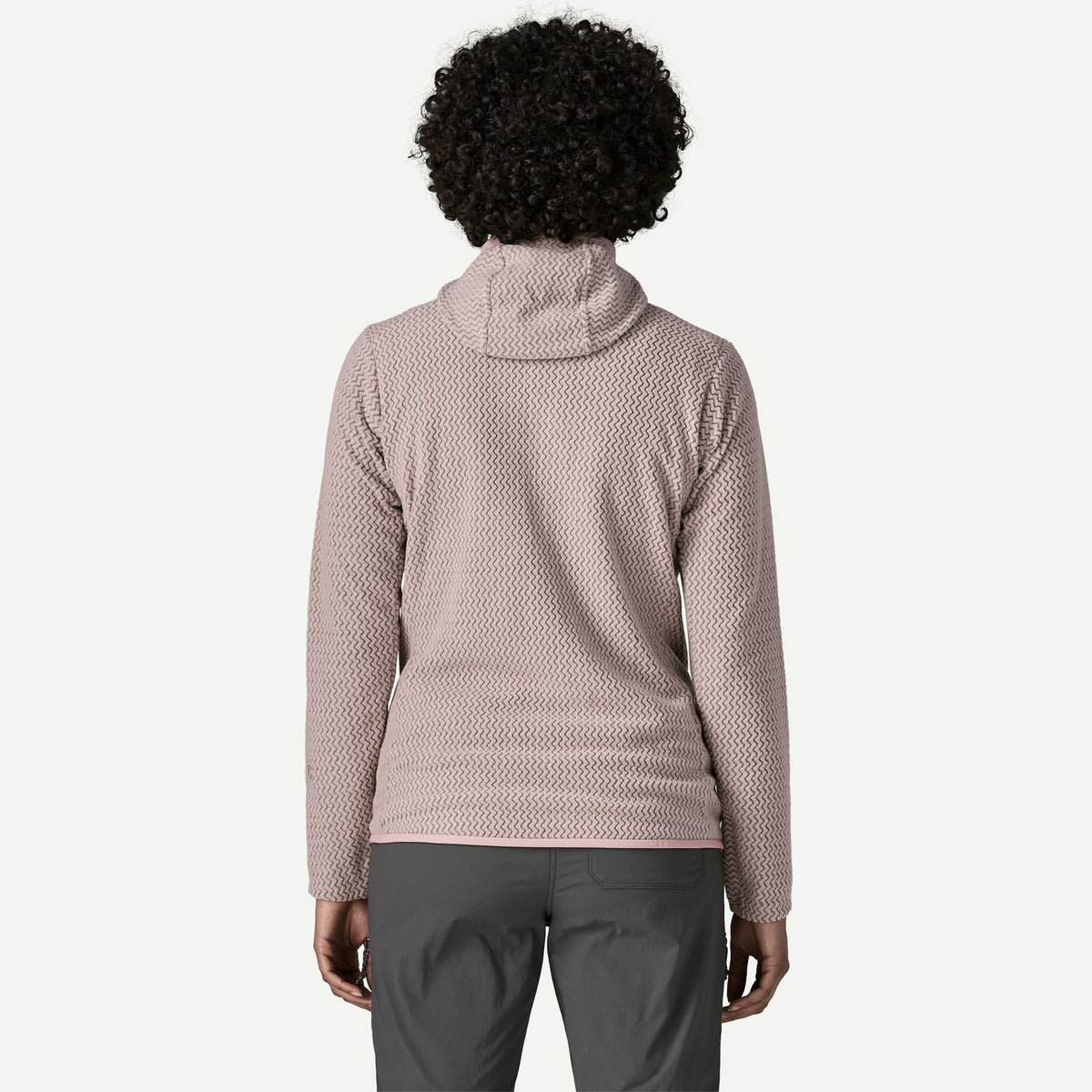 Patagonia Womens R1 Air Full-Zip Hoody F25 - STYM_Stingray Mauve