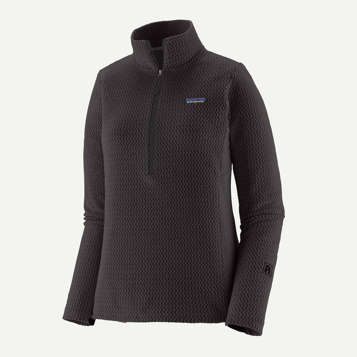 Patagonia Womens R1 Air Zip Neck F25 - BCW_Birch White