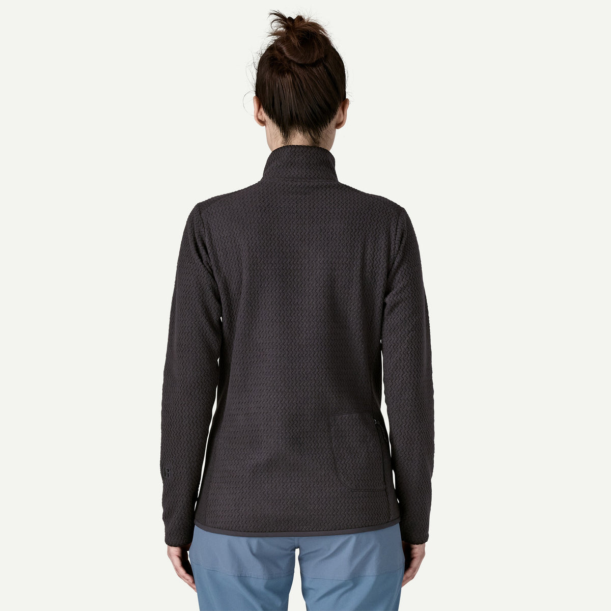 Patagonia Womens R1 Air Zip Neck F25 - Black