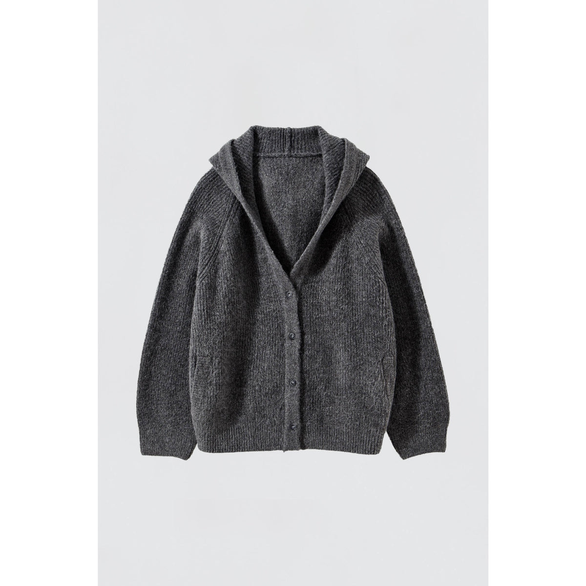 Find Me Now Womens Rael Cardigan-Heather Gray