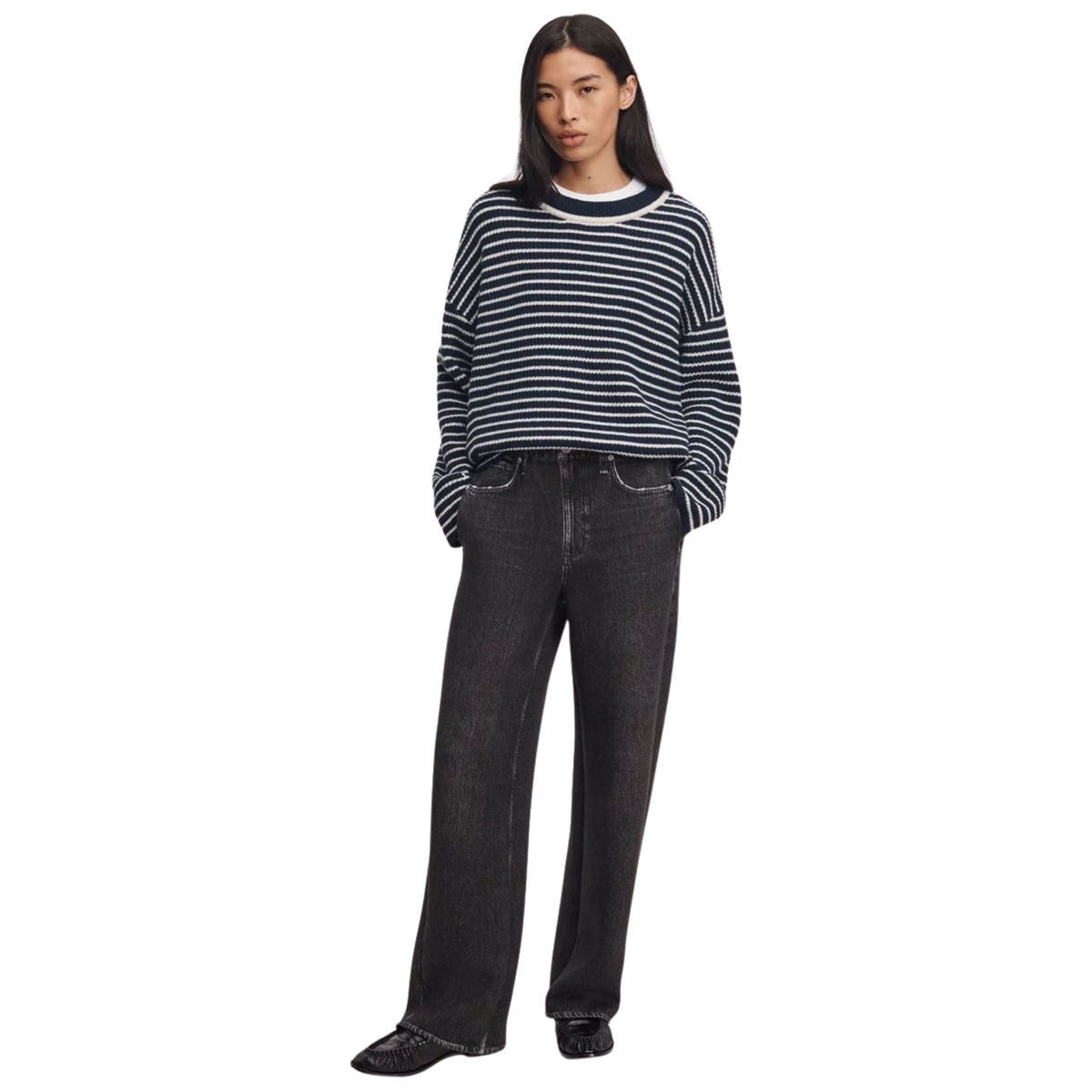 Rag & Bone Womens Rb Miramar Mallow Wide Pull On- Belmont