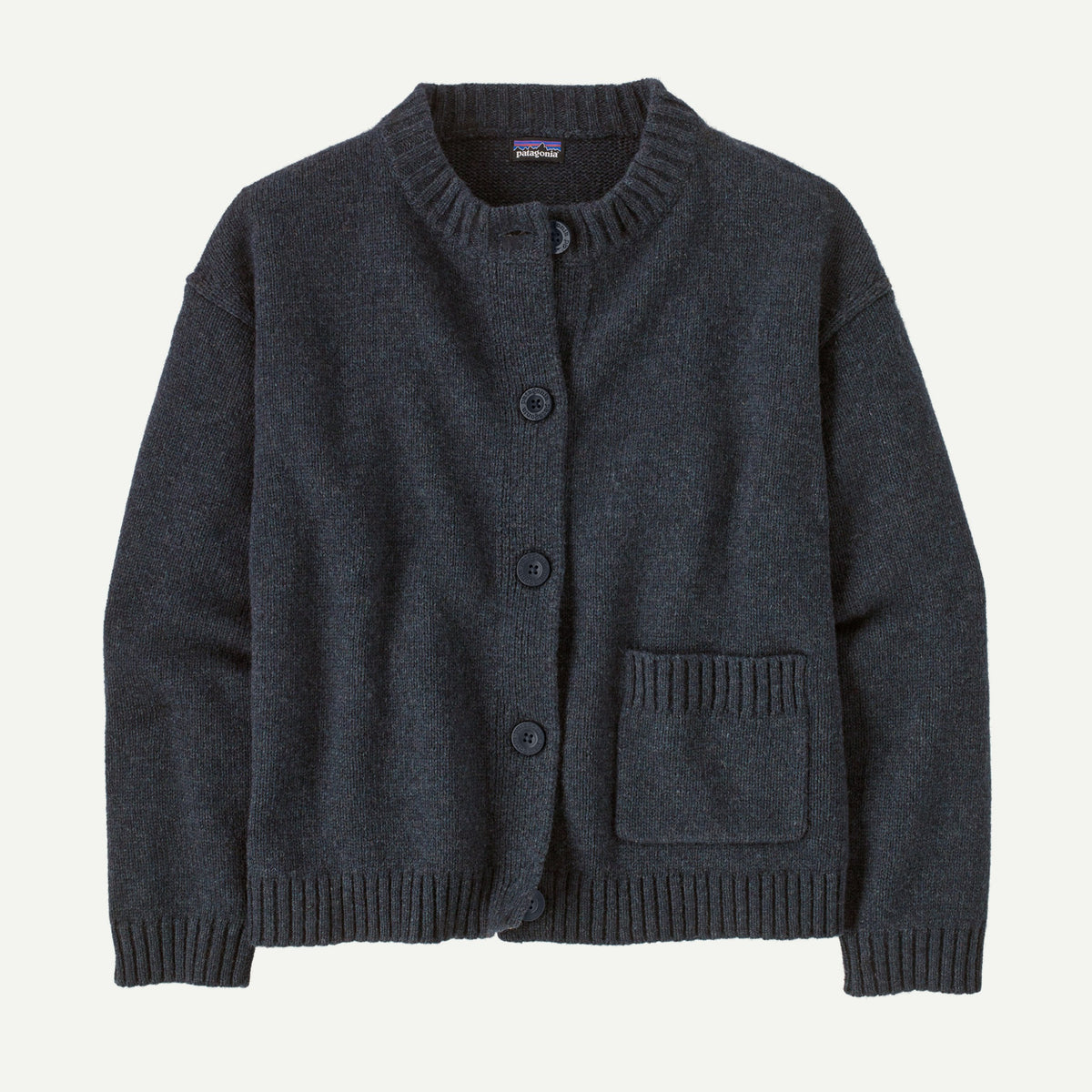 Patagonia Womens Recycled Wool-Blend Sweater Jacket