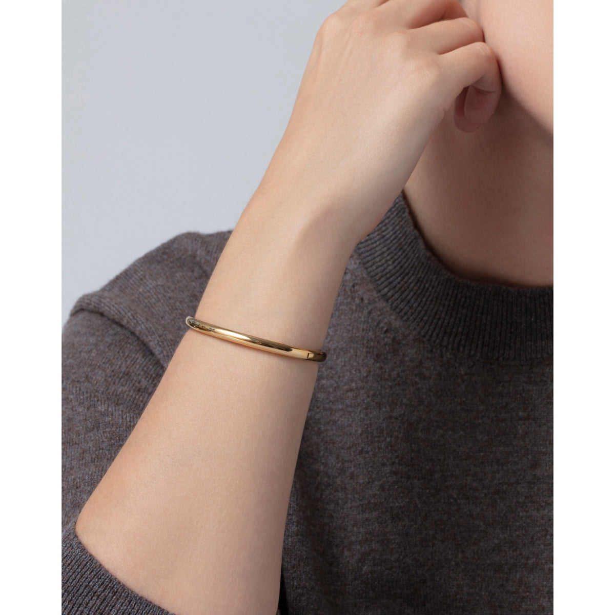 Jenny Bird Womens Remi Bangle in Gold - Gold