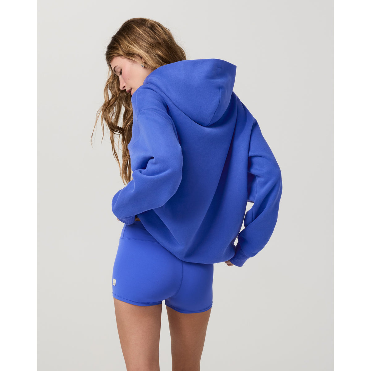 Vuori Womens Restore OS Hoodie - Electric Blue