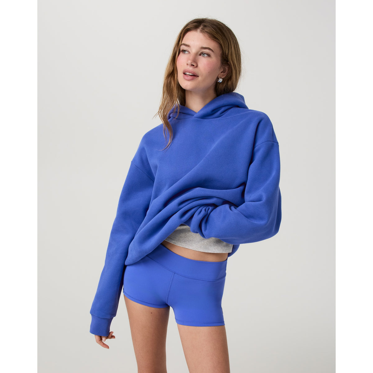 Vuori Womens Restore OS Hoodie - Electric Blue