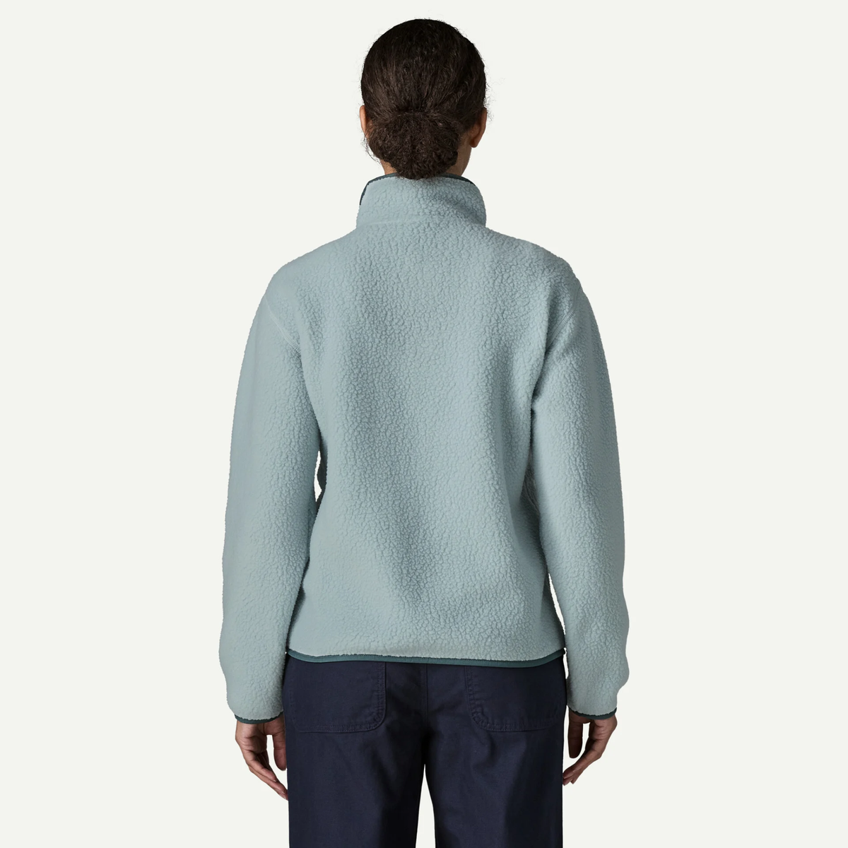 Patagonia Womens Retro Pile Jacket F26- Virtually Blue