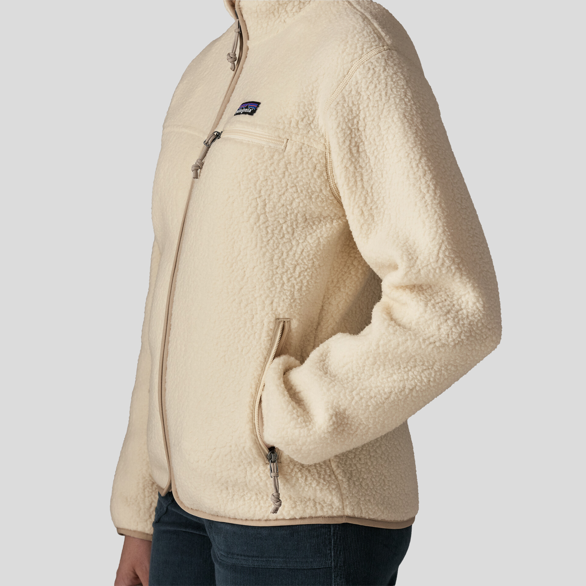 Patagonia Womens Retro Pile Jacket F26-Natural