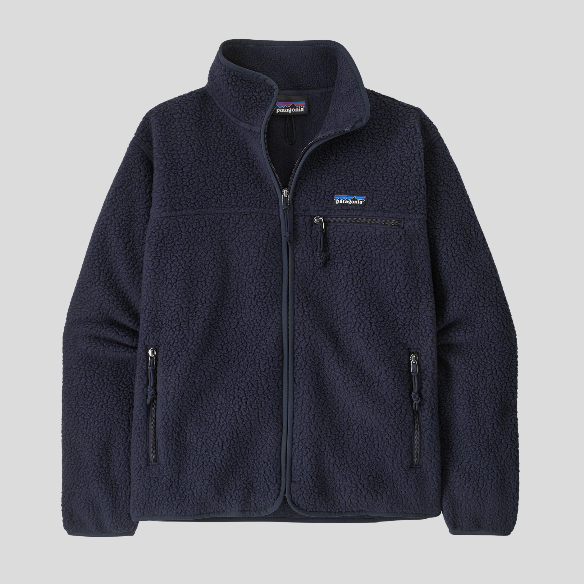 Patagonia Womens Retro Pile Jacket F26-Sunken Blue