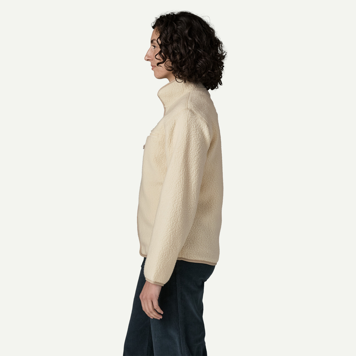 Patagonia Womens Retro Pile Marsupial F26-Natural