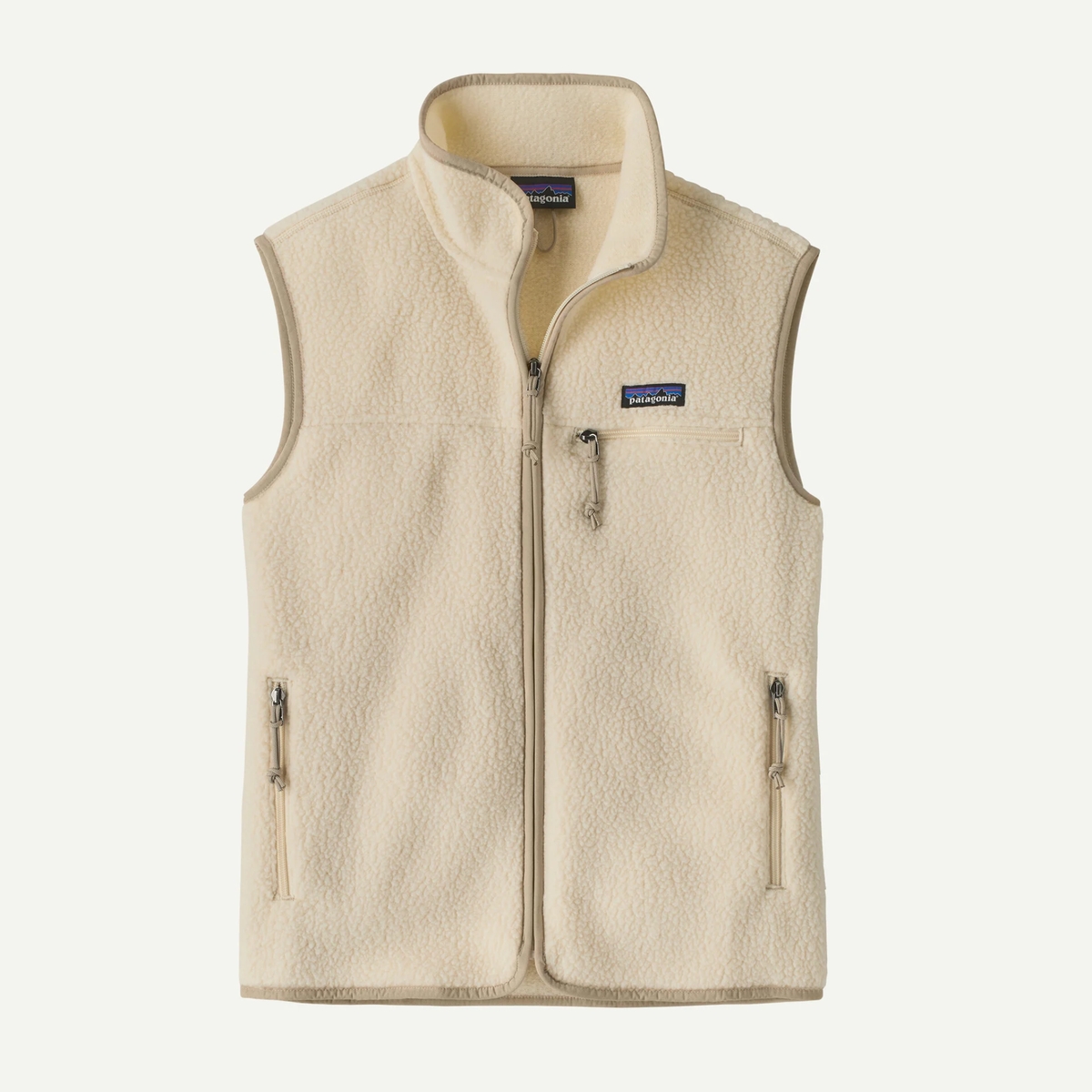 Patagonia Womens Retro Pile Vest-Natural