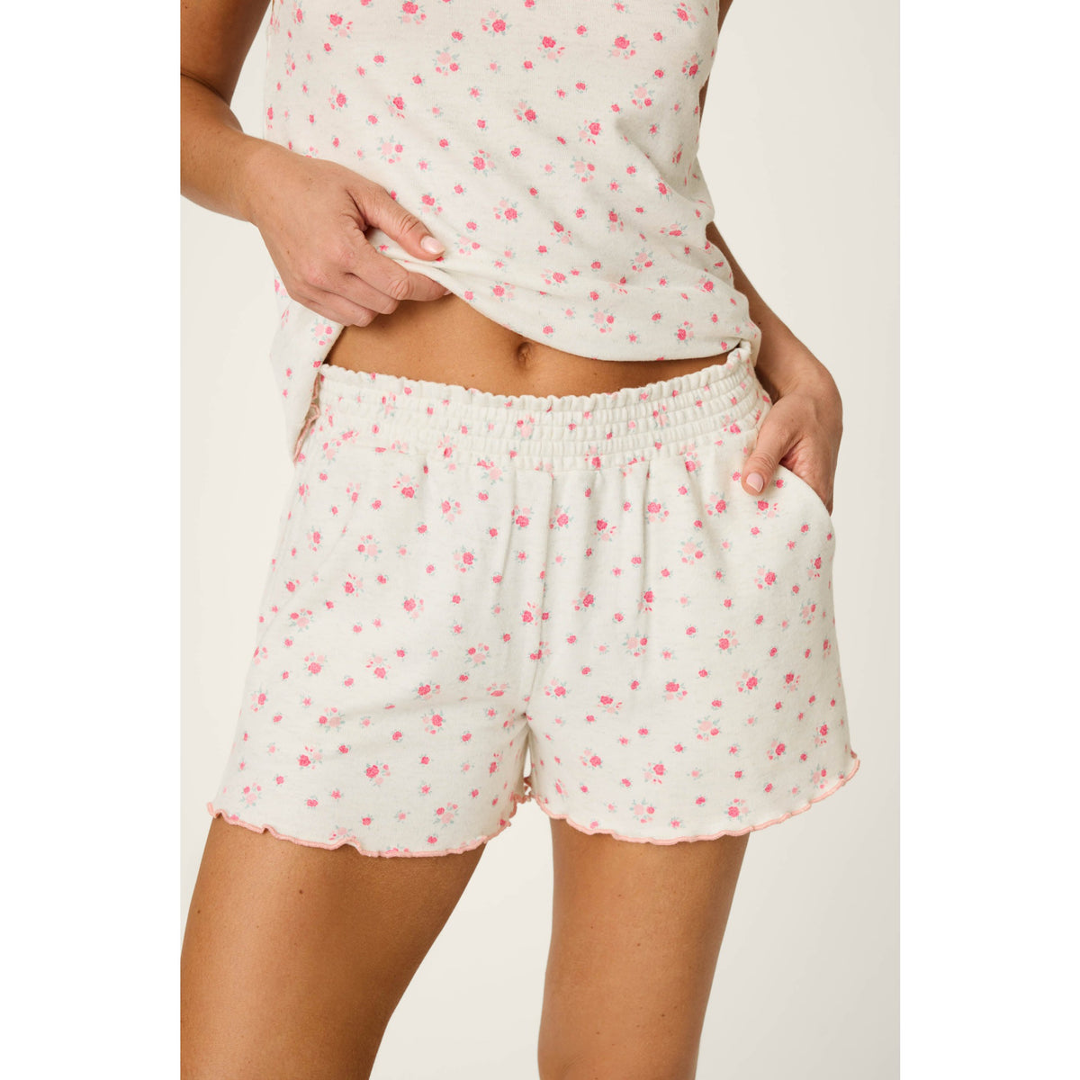 Pj Salvage Womens Romantic Rose Short