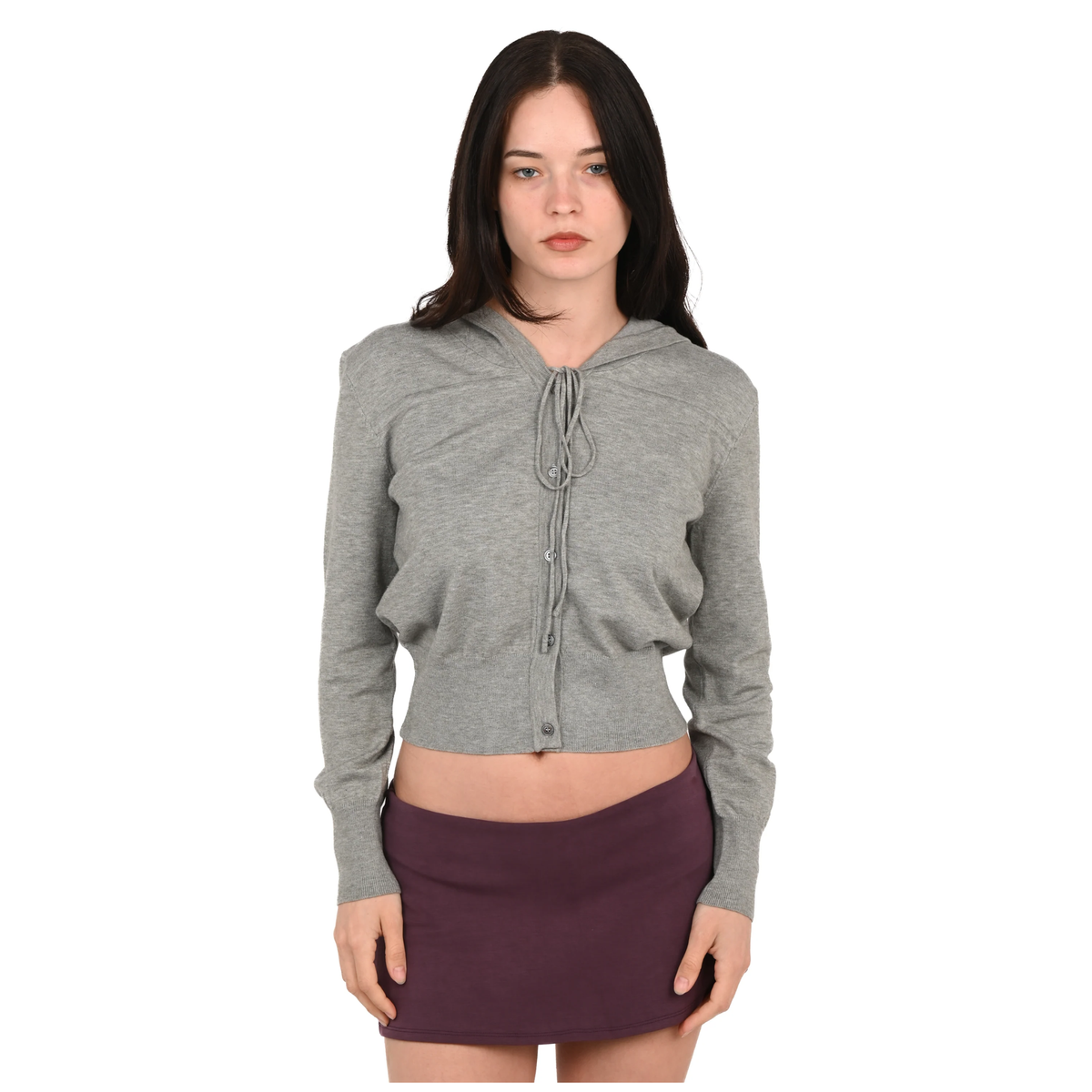Geel Womens Rori Cardigan-Grey