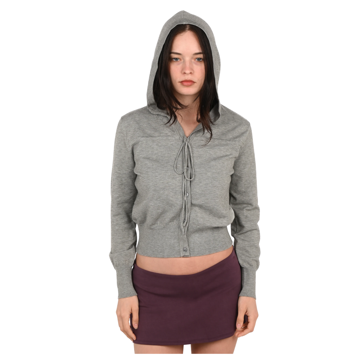 Geel Womens Rori Cardigan-Grey