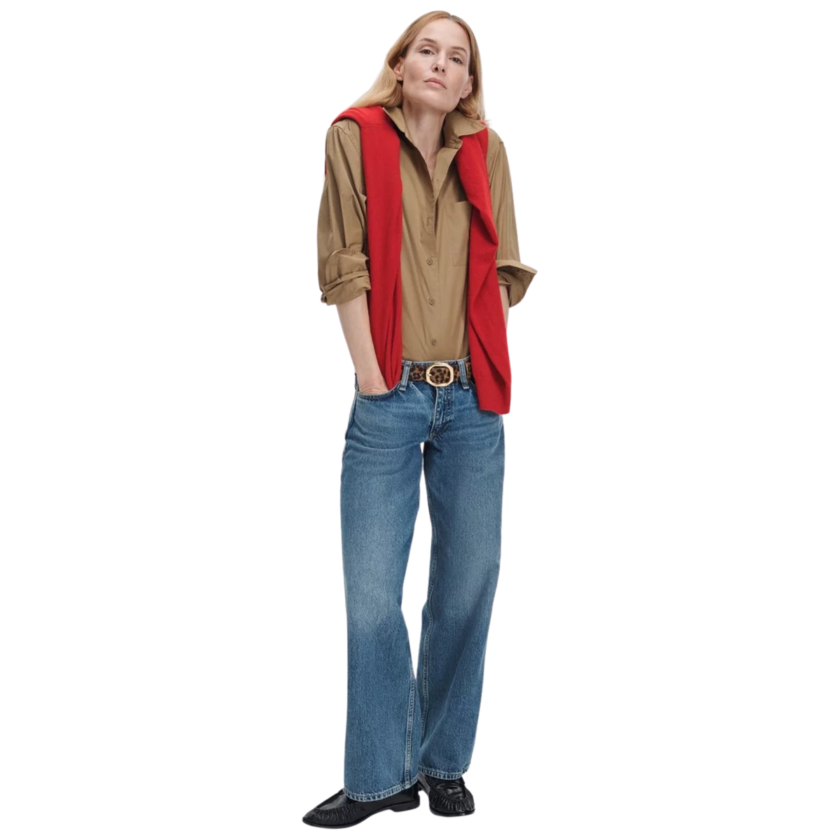 Rag And Bone Womens Saige Full Straight-Echo