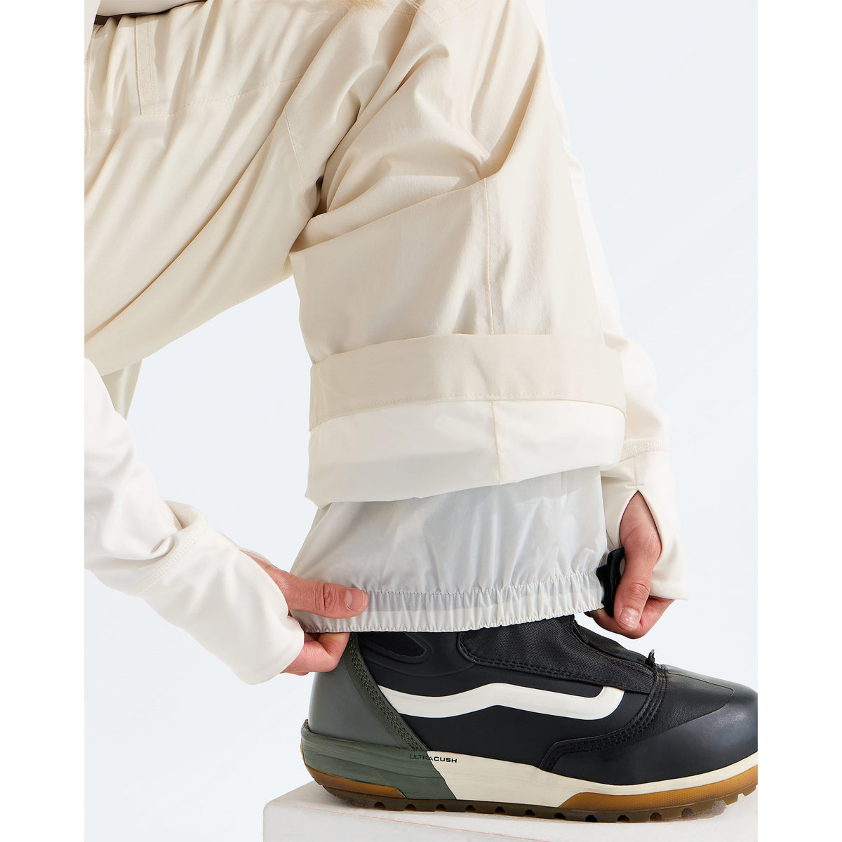 The North Face Womens Sally Insulated Pant - White Dune