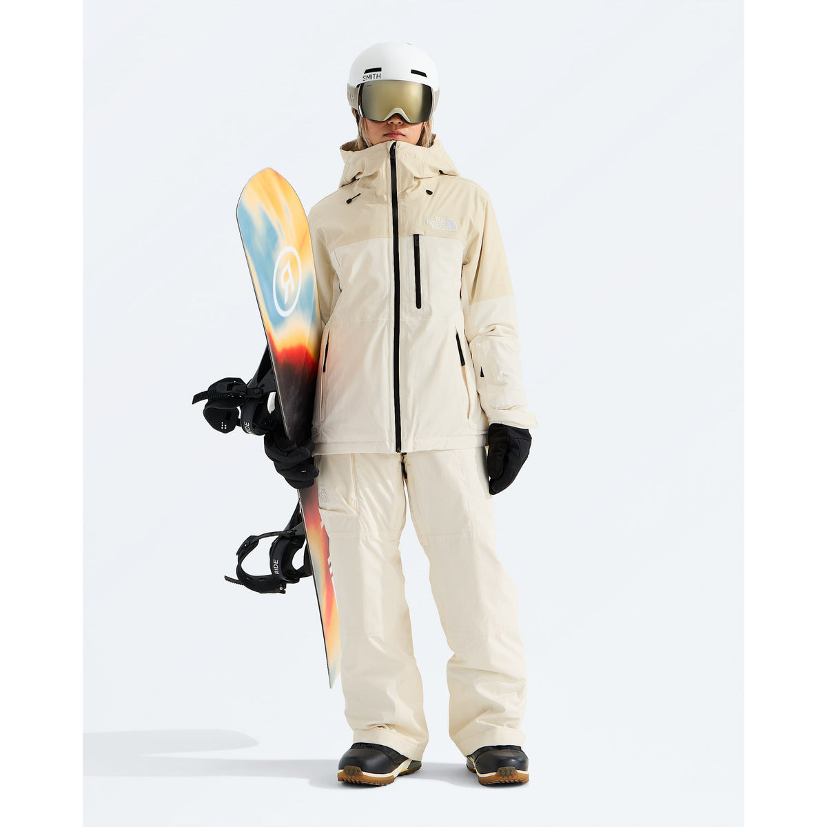 The North Face Womens Sally Insulated Pant - White Dune