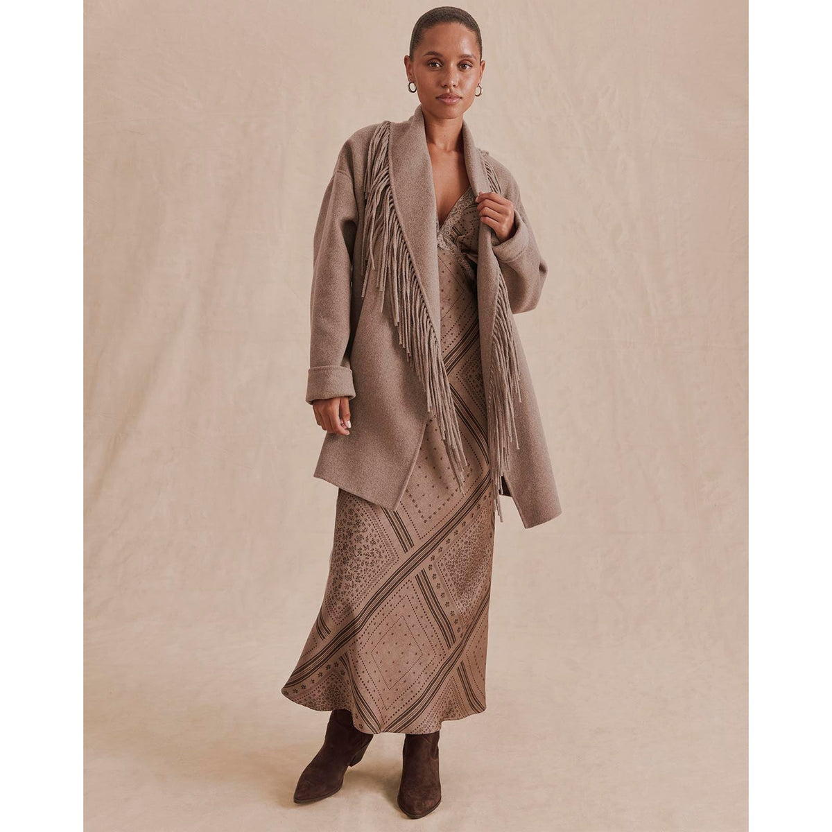 Splendid Womens Sandra Fringe Jacket