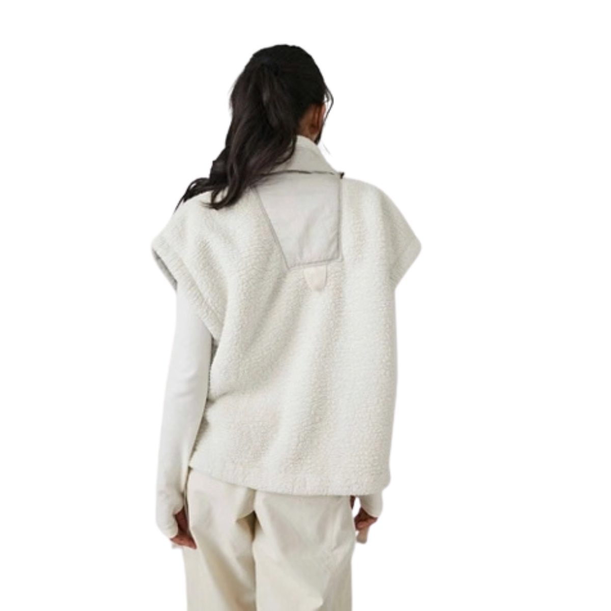 Free People Womens Scout It Out Vest-Birch Tree