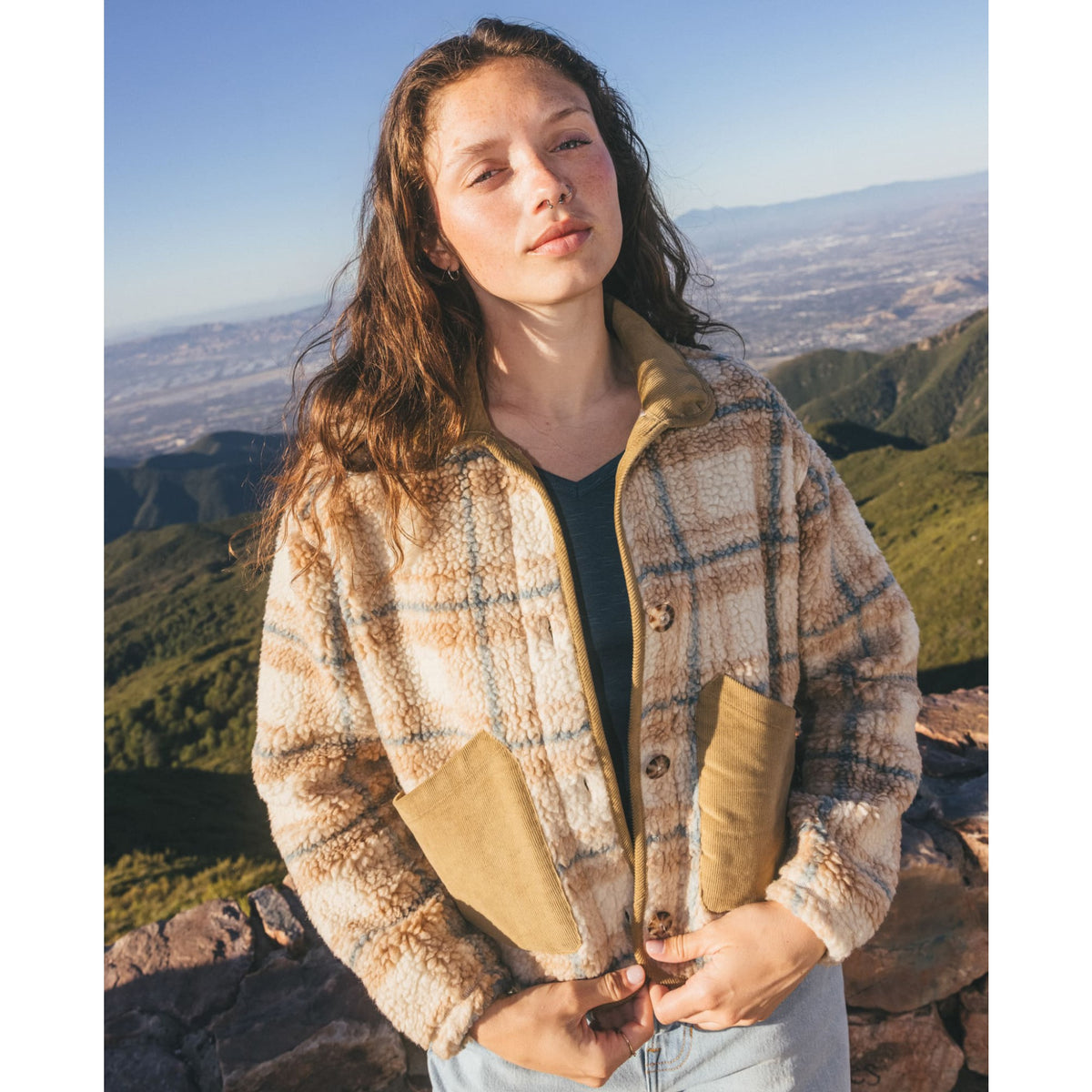 Toad And Co Womens Sespe Jacket - Limestone Pattern