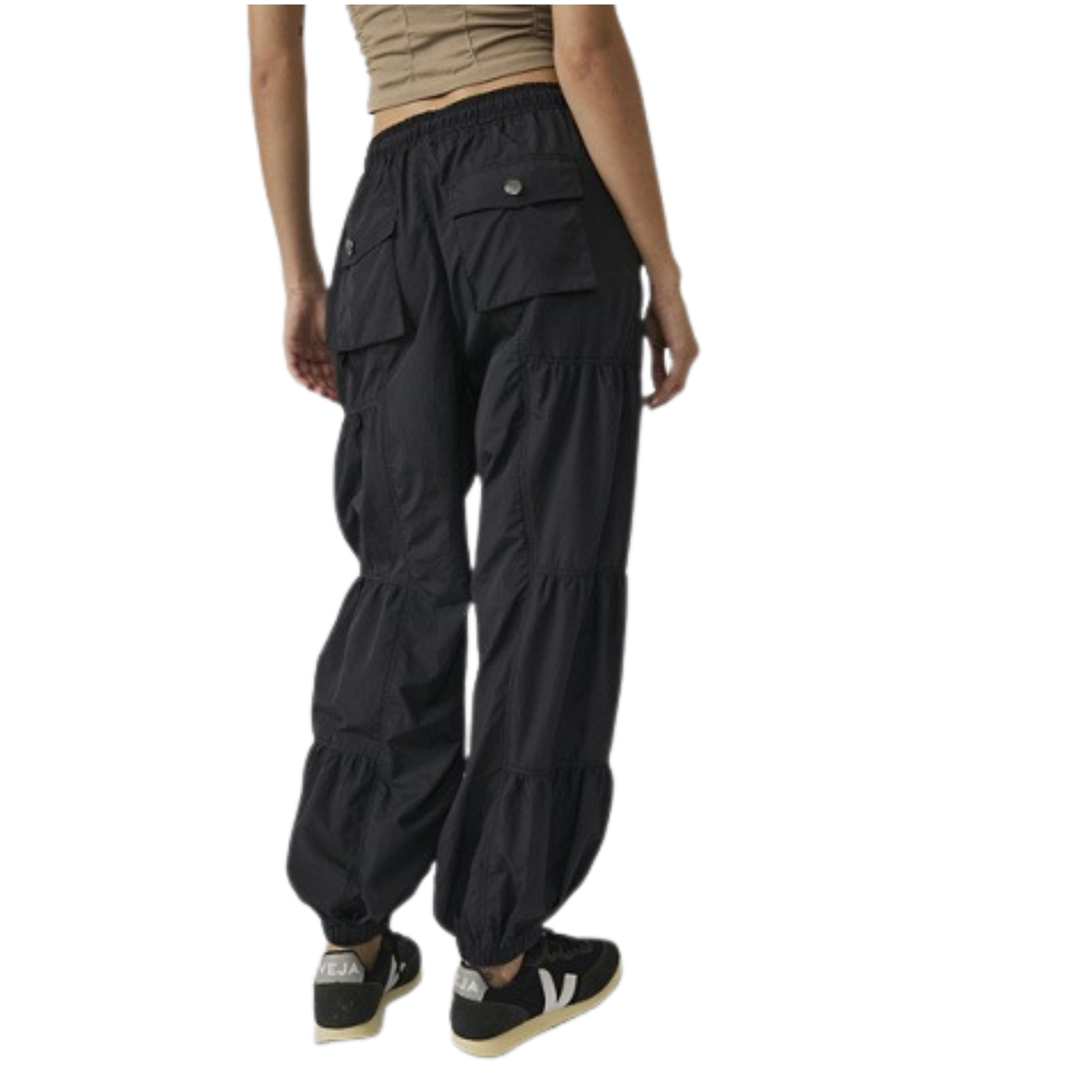 Free People Womens Set Me Free Pant- Black