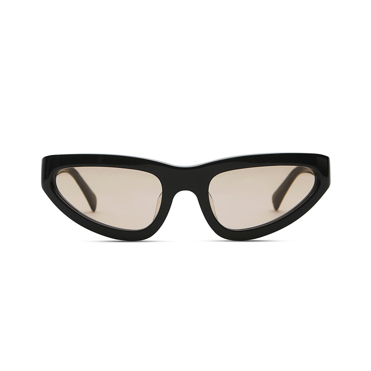 Elisa Johnson Womens Sham in Gloss Black Brown Lens - Gloss Black Brown Lens