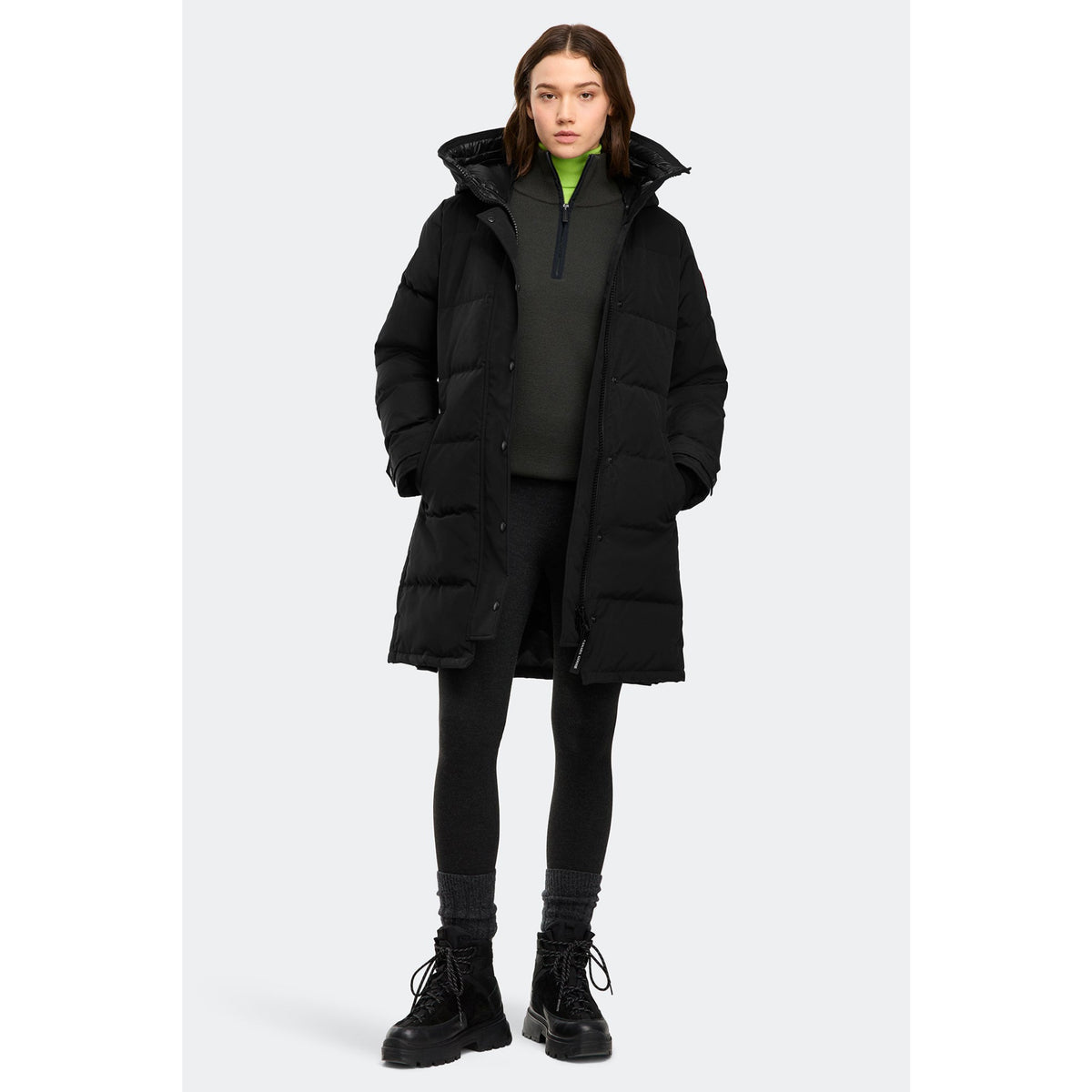 Canada Goose Womens Shelburne Parka - Reset - 9061_Black