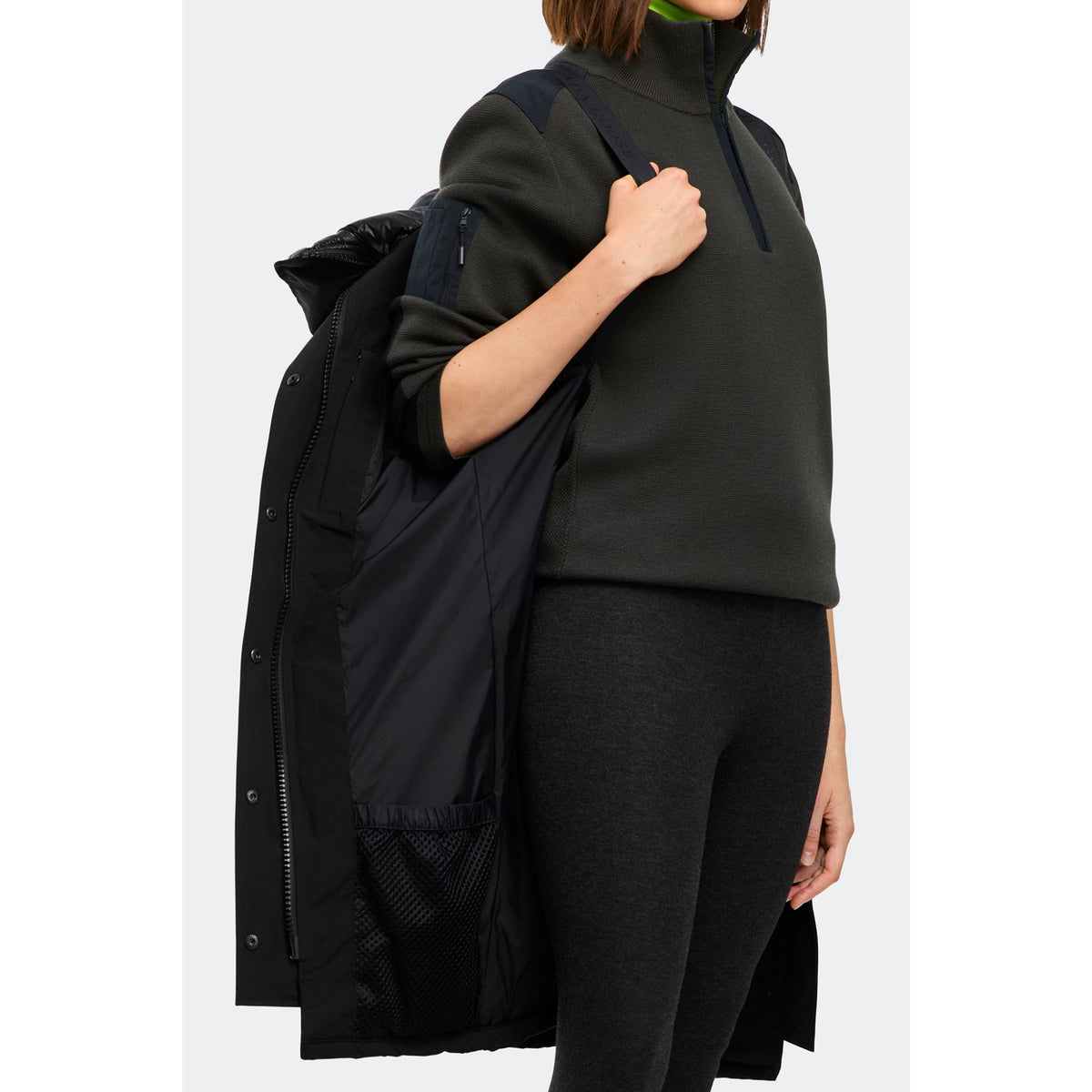 Canada Goose Womens Shelburne Parka - Reset - 9061_Black