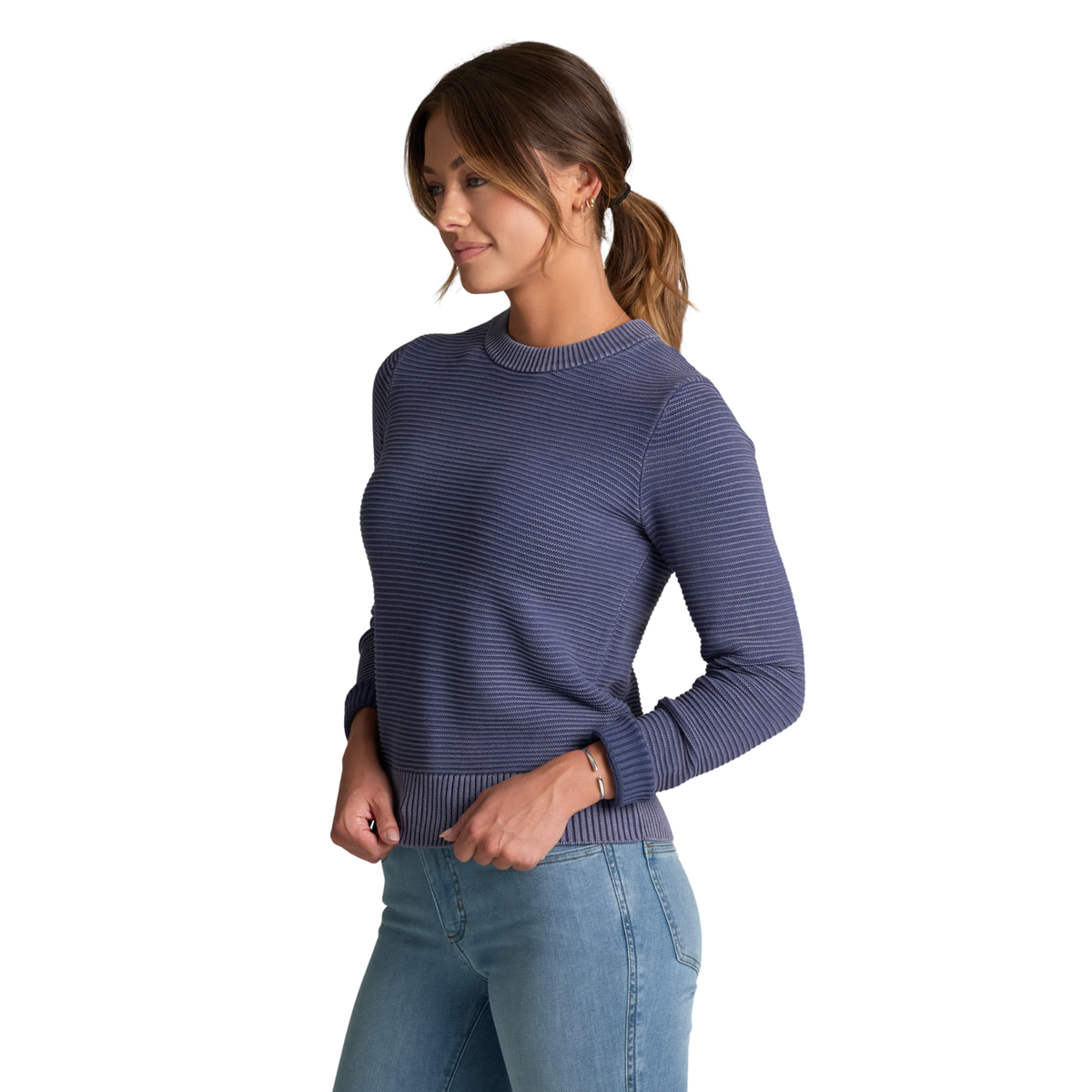 Kuhl Womens Sofie Sweater-Deep Periwinkle