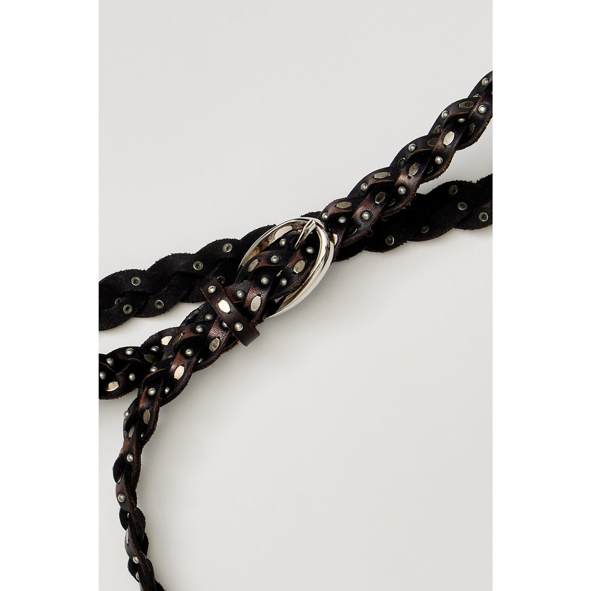 Free People Womens Sol Stud Belt - Black