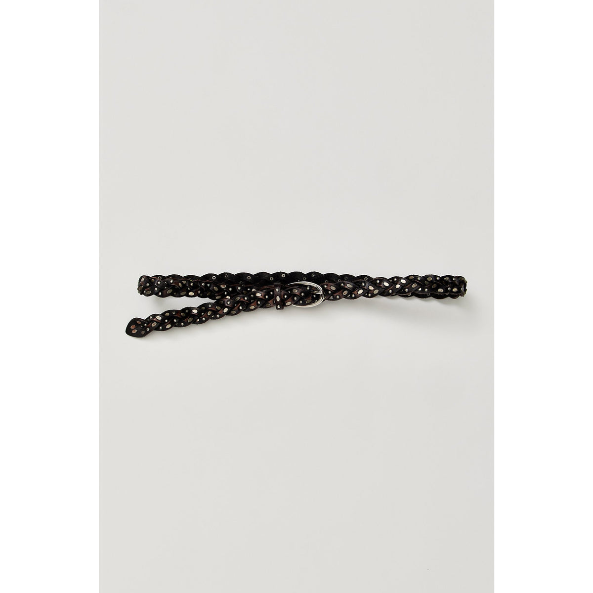 Free People Womens Sol Stud Belt - Black