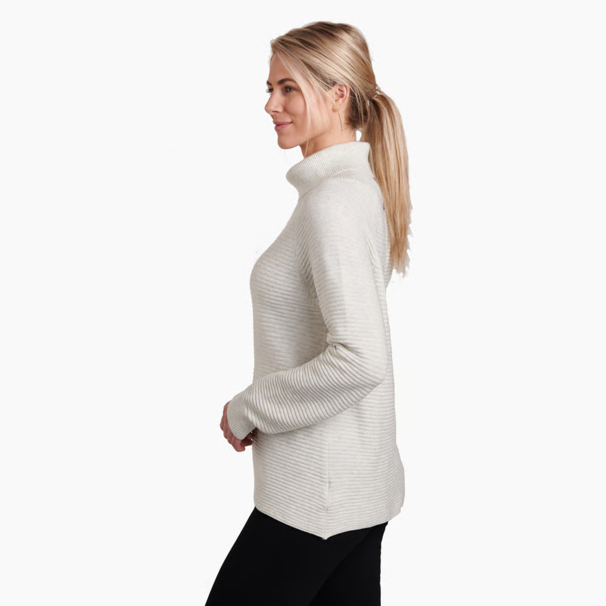 Kuhl Womens Solace Sweater-Natural