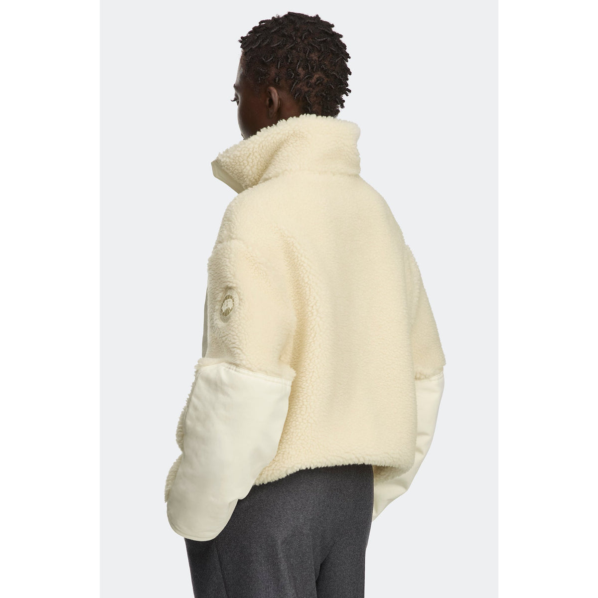 Canada Goose Womens Soren Full Zip Fleece - 9224_Bone-OS
