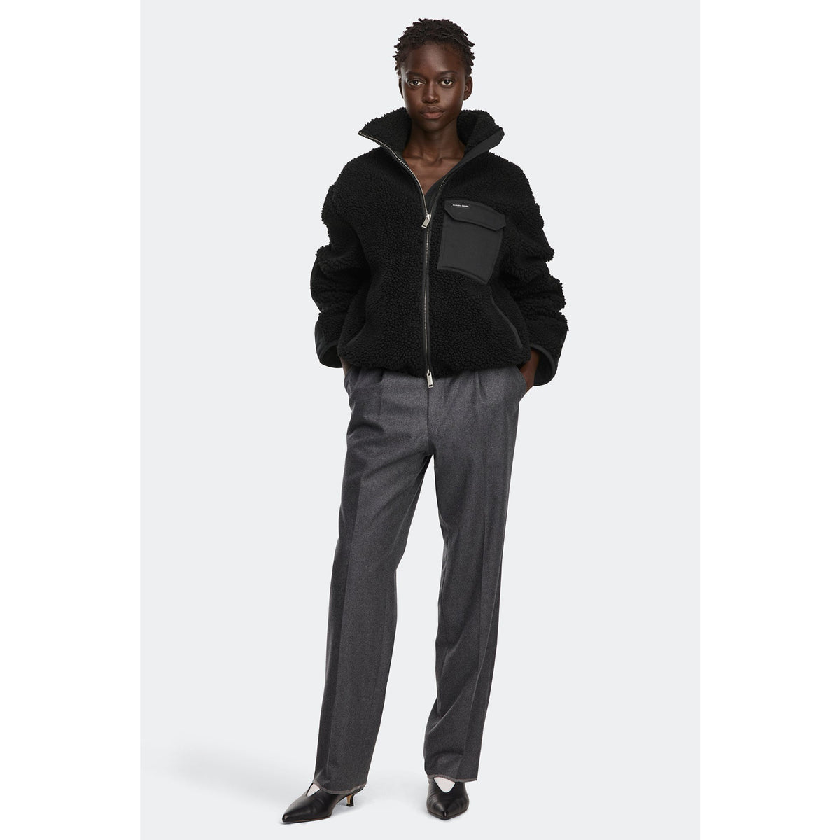 Canada Goose Womens Soren Full Zip Fleece - 9061_Black - Noir