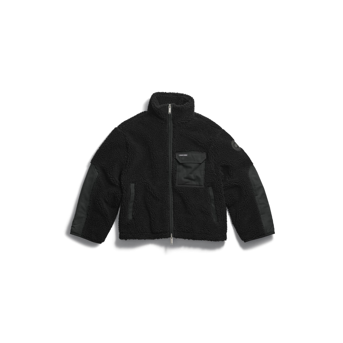 Canada Goose Womens Soren Full Zip Fleece - 9061_Black - Noir
