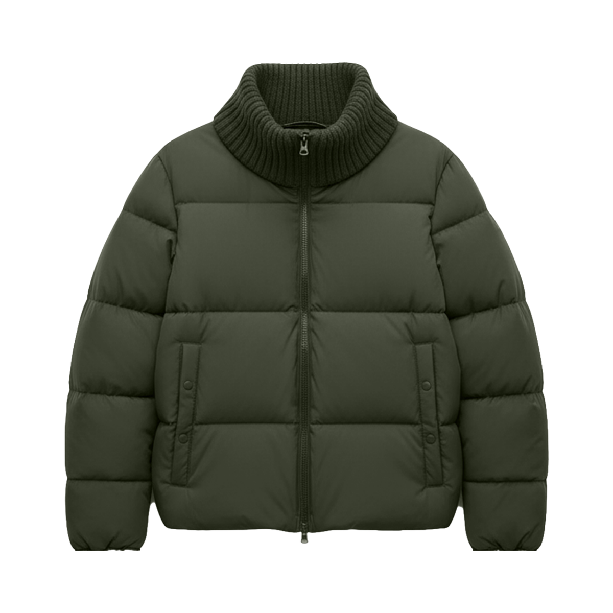 Save The Duck Womens Soy Jacket MEGA23-50078_Snake Green