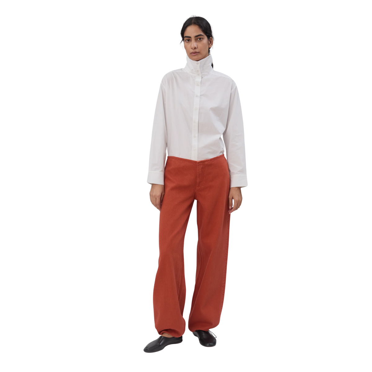 Still Here Womens Sport Jean in Burnt Orange-Burnt Orange
